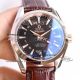 swiss replica omega seamaster aqua terra gmt rose gold black face leather strap watch (13)_th.jpg